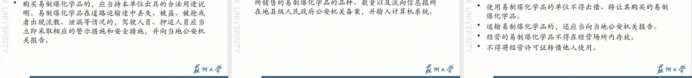 XXXX年易制爆单位安全培训易制爆安全监管与公共治理