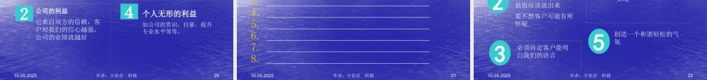 专业销售技巧与商务谈判技巧培训课程