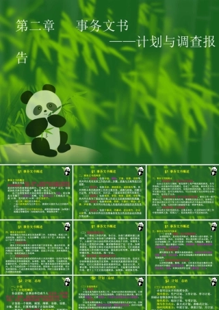 专业写作2-应用文写作-计划和调查报告-XXXX