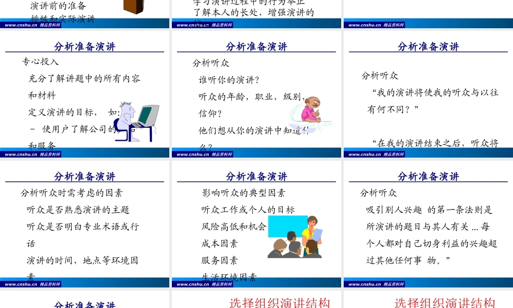 专业演讲的管理技巧