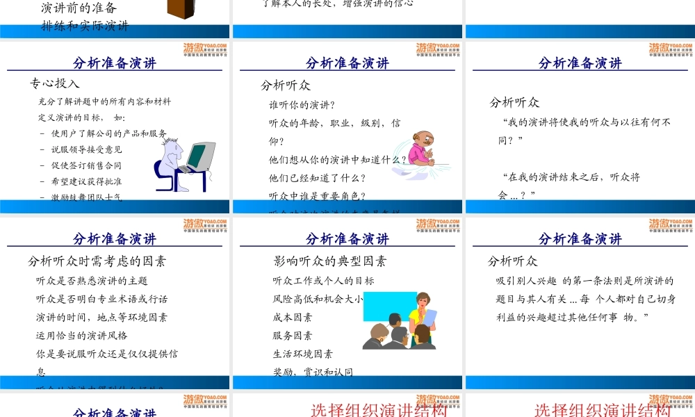 专业演讲技巧(PPT 55页)