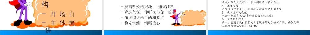 专业演讲技巧