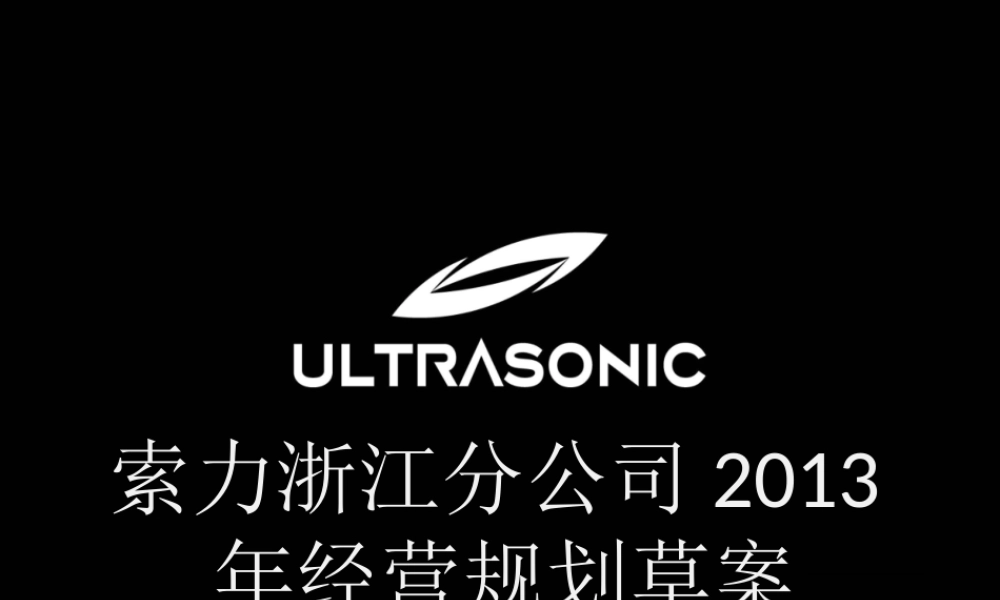 XXXX年浙江分公司经营规划草案01
