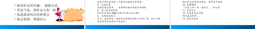 专业演讲技巧9437749