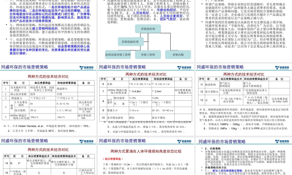 XXXX年镇江同盛环保设备工程有限公司发展企划书