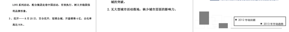XXXX年郑州某地产百合XXXX年度营销报告