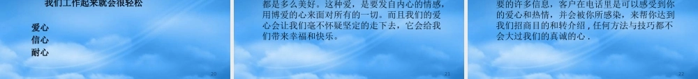 专业招商策略与技巧概述