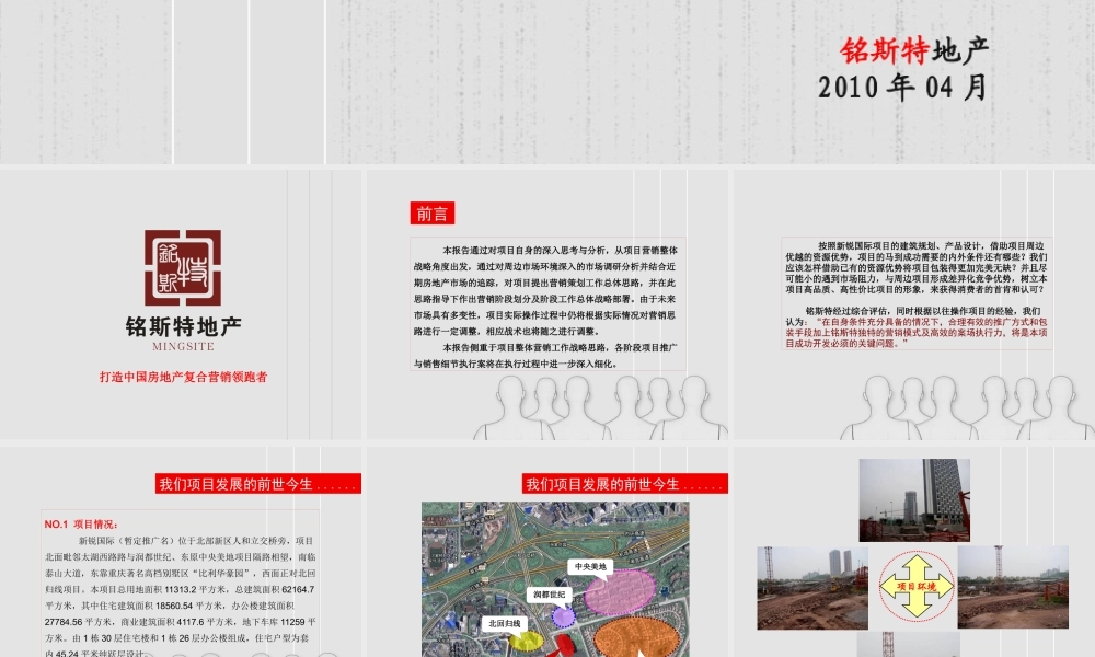 XXXX年重庆新锐国际项目营销推广提案