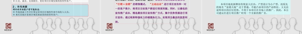 XXXX年重庆新锐国际项目营销推广提案