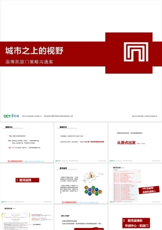 XXXX年淄博凯旋门策略沟通案