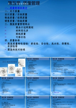 专业资料下载N4服装生产与运作管理