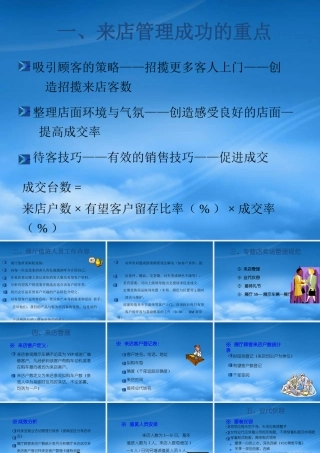 专营店管理基本方案分析