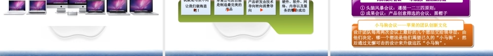 XXXX苹果公司创新案例