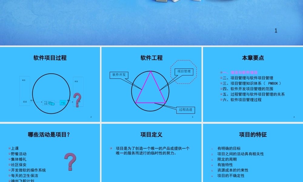 XXXX软件开发项目管理手册(一)