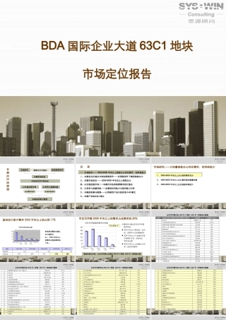 XXXX思源-BDA国际企业大道63C1地块产品定位报告140页