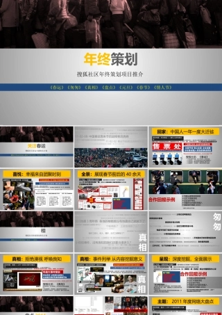XXXX搜狐社区年终特别策划系列活动推介方案