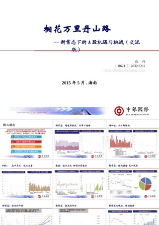 XXXX投资策略路演版