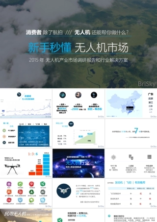 XXXX无人机行业深度报告和行业应用解决方案