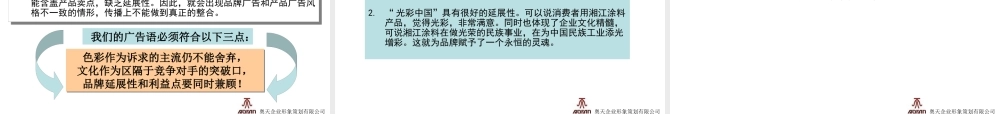 XXXX湘江涂料品牌整合案-37p