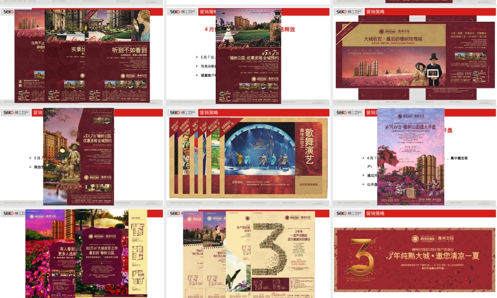 XXXX橡树玫瑰城3期推广总结