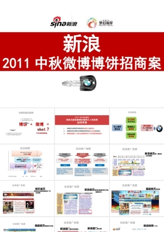 XXXX新浪中秋微博博饼招商案