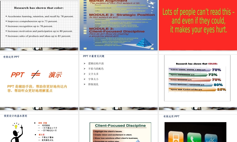 XXXX演讲与呈现技巧