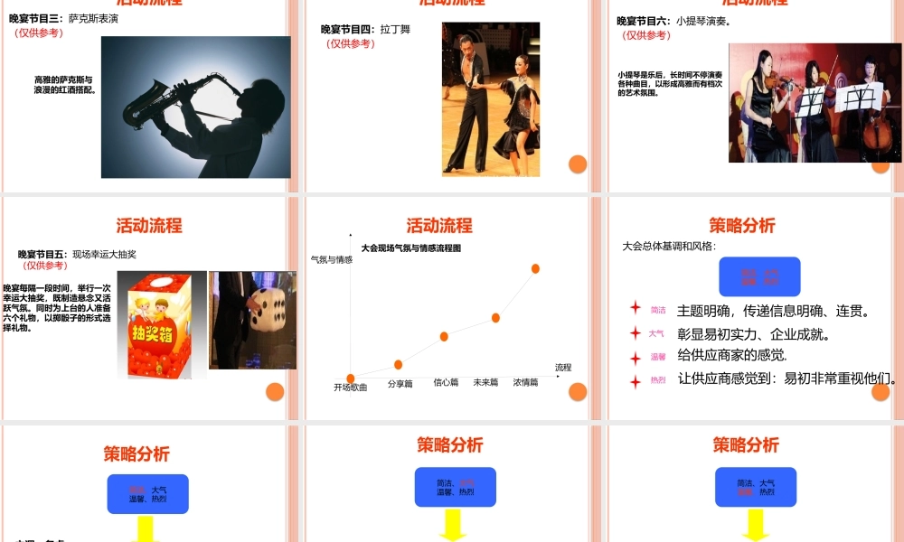 XXXX易初莲花南方区供应商大会策划案-41p