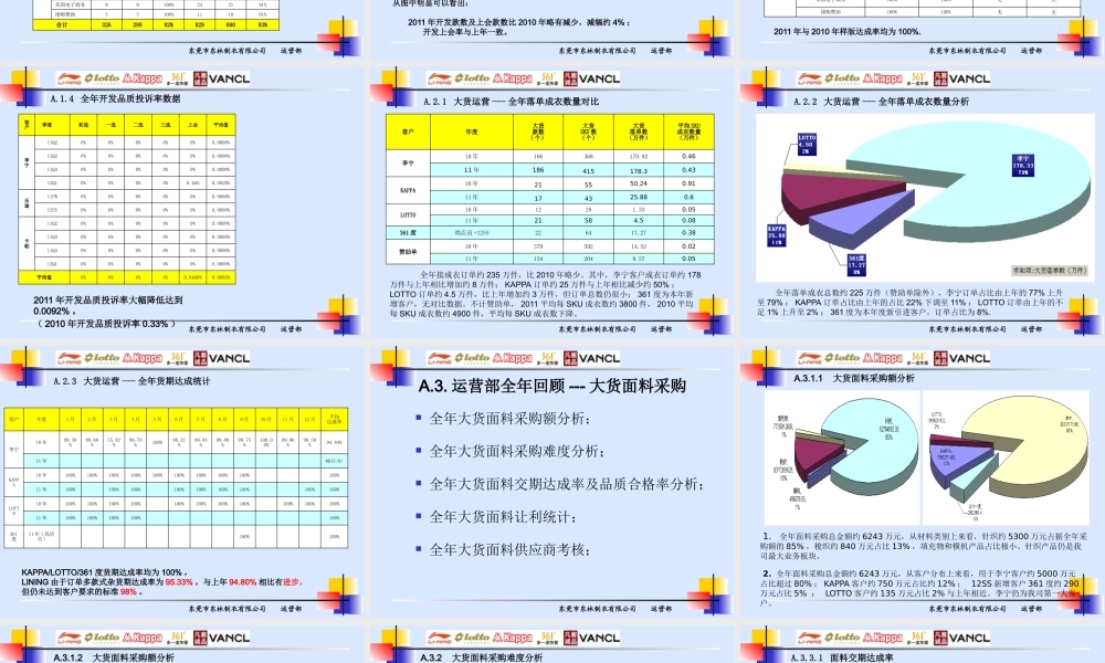 XXXX运营部工作总结(111231最终版本)