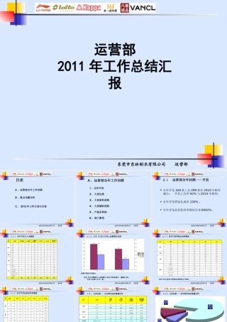 XXXX运营部工作总结(111231最终版本)