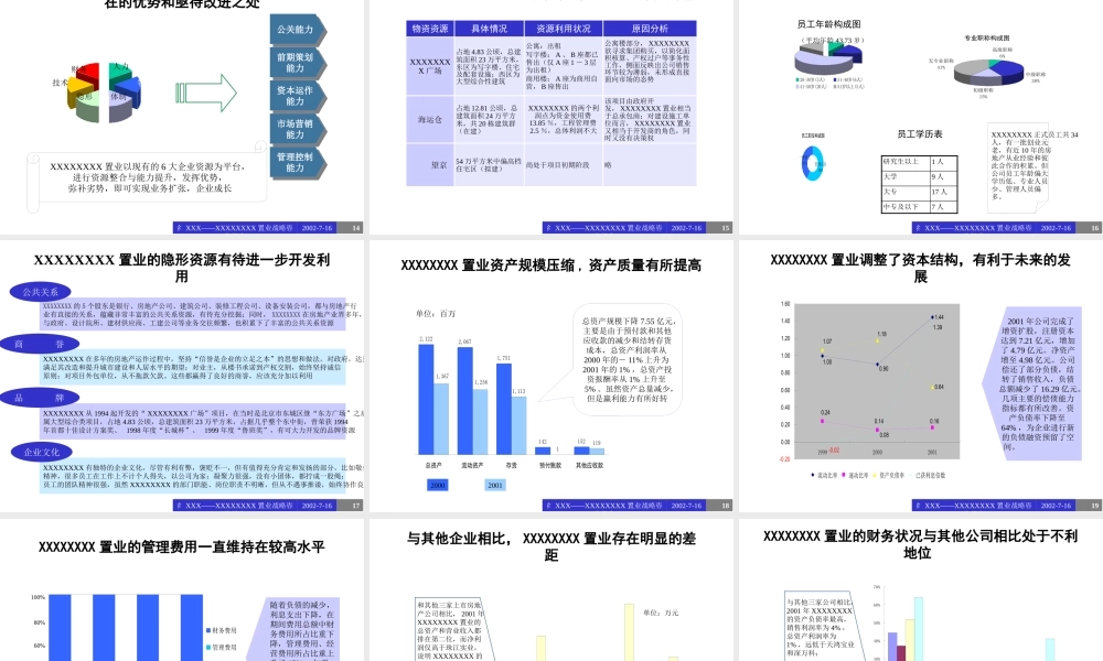 xxxx战略咨询报告ppt256页