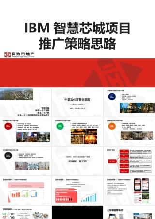 XXXX郑州IBM智慧芯城项目推广策略思路44p