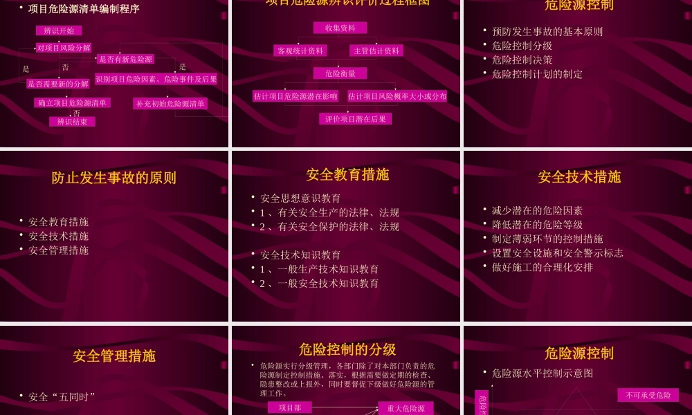 xxx电厂风险管理