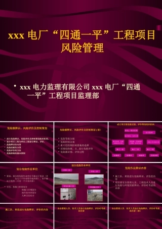 xxx电厂风险管理