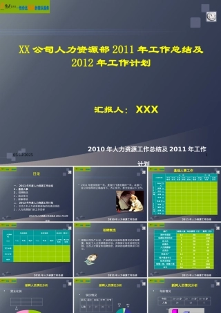 XXX公司人力资源XXXX年工作总结及XXXX年计划