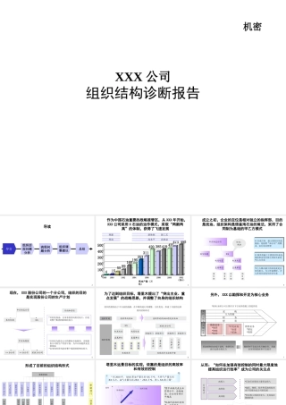 XXX公司组织结构诊断报告