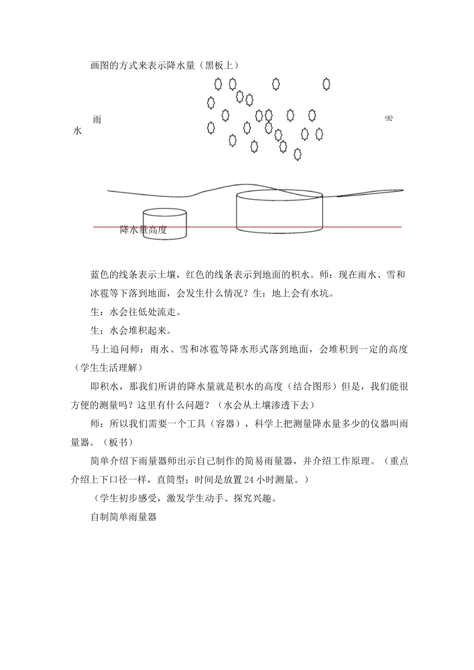 《降水量的测量》优秀教案_第2页