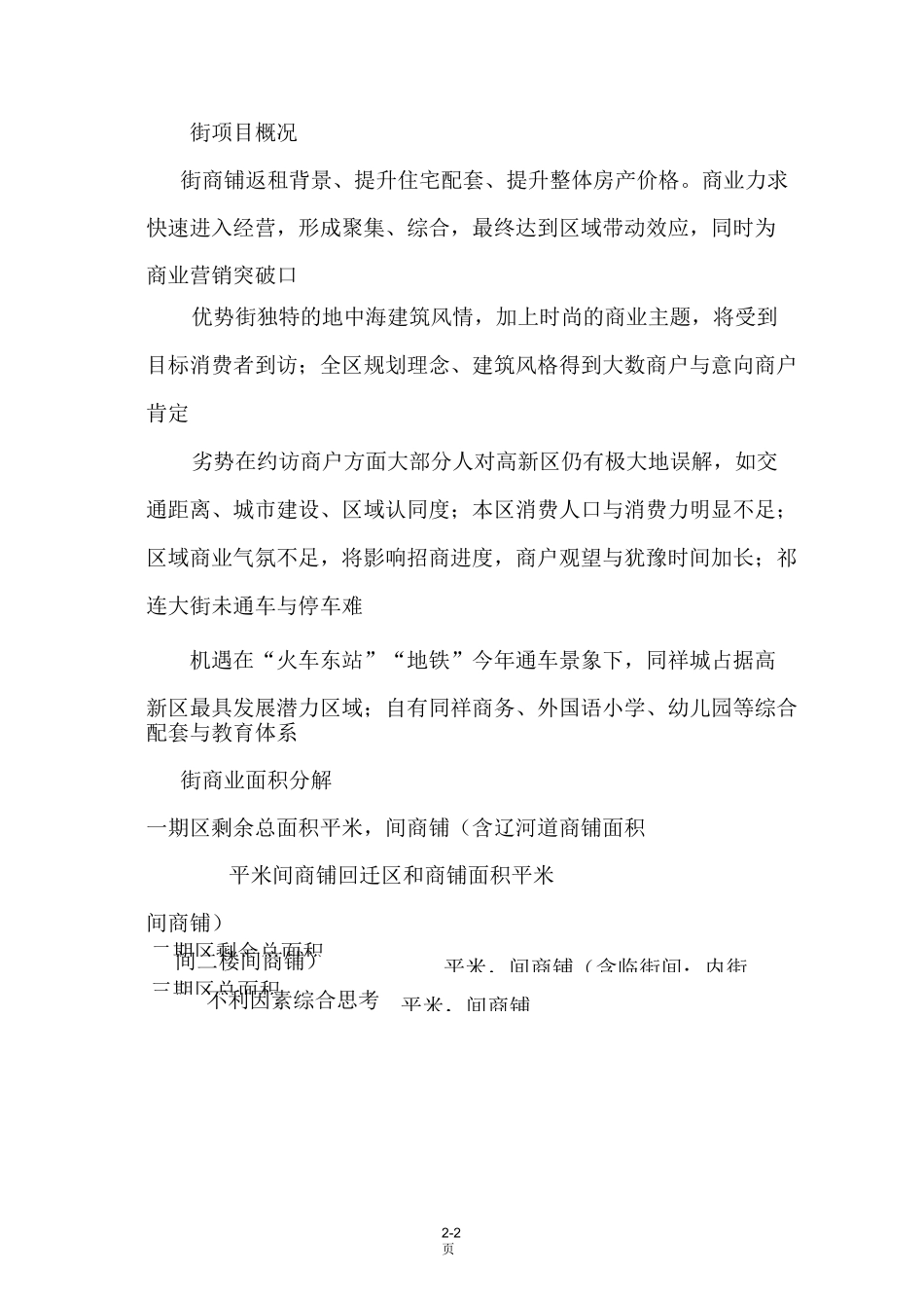 商业街招商执行方案_第2页