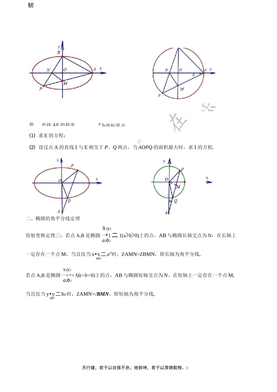 圆锥曲线——仿射变换_第3页