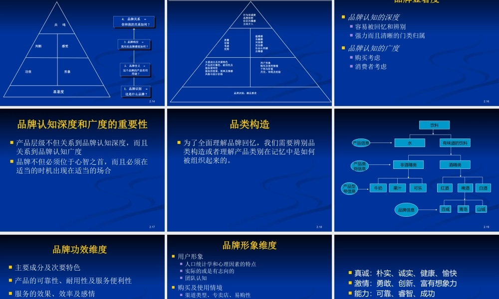 基于顾客的品牌资产概述