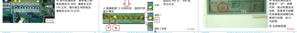 大金调试流程故障代码