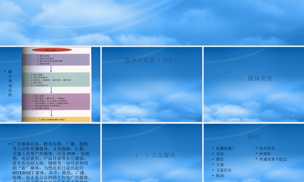 媒体战略与战术