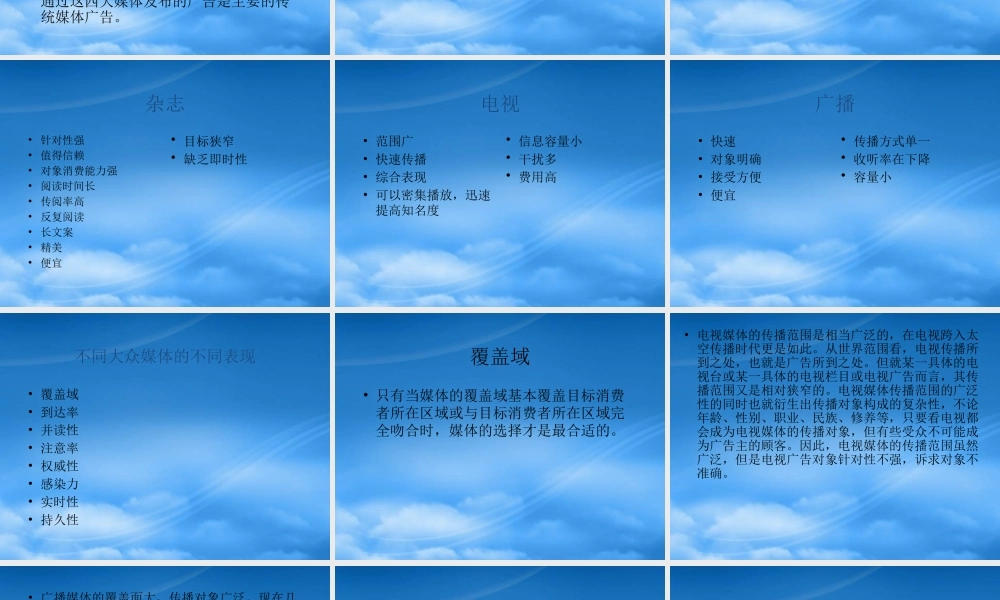 媒体战略与战术