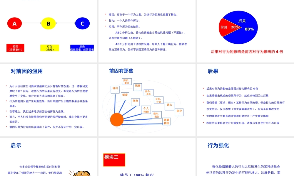 如愿以偿-100执行的领导艺术(PPT128页)