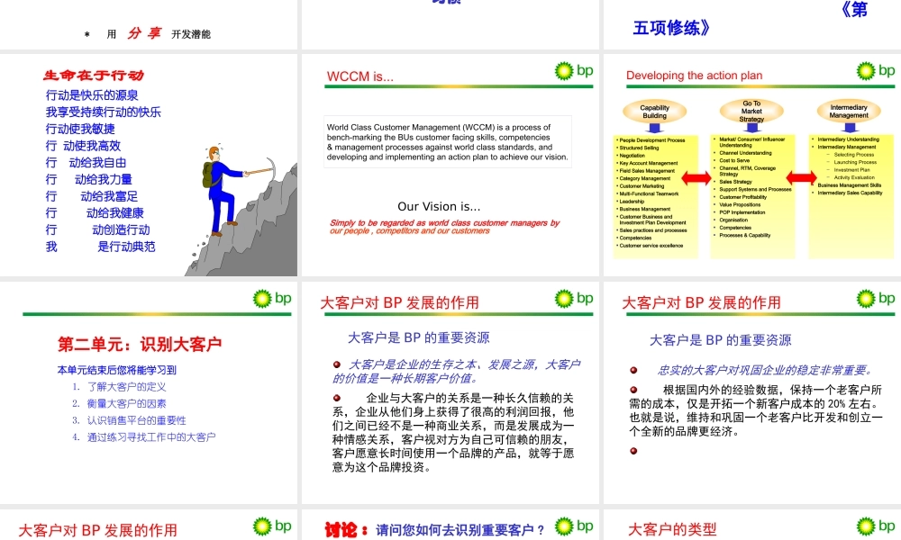 大客户的开发与管理-讲师手册