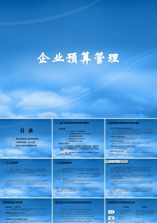 基于价值创造的全面预算管理模式