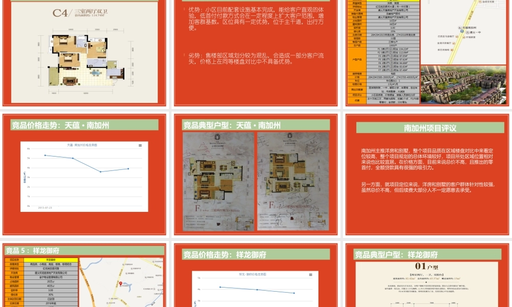 塞纳片区竞品楼盘分析