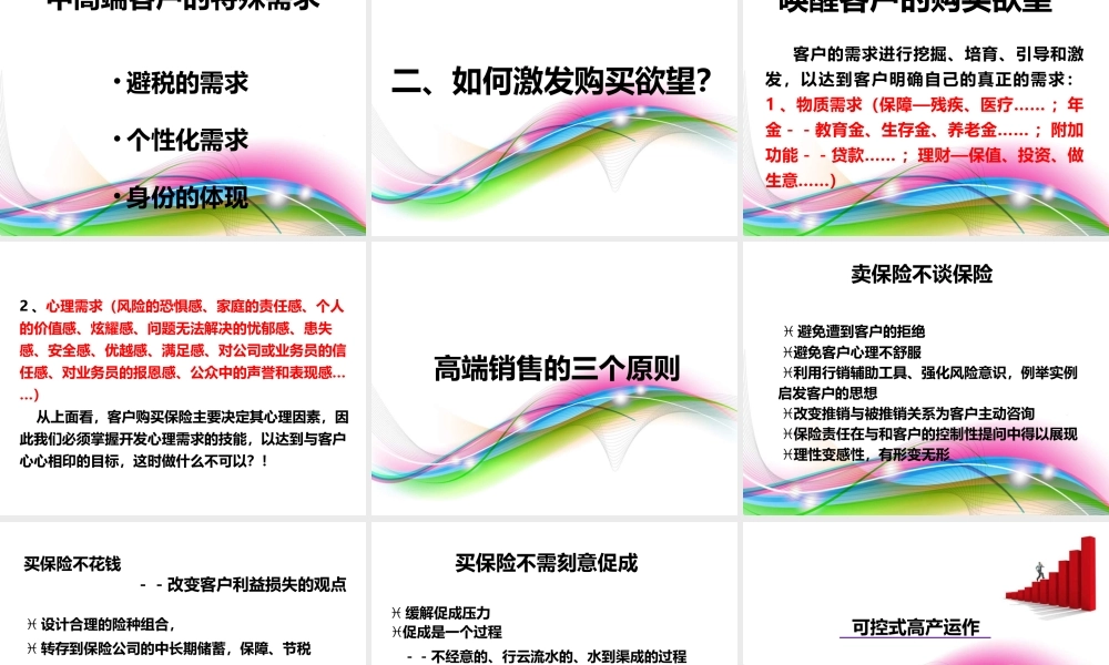 大客户经营分析及可控式高产运作