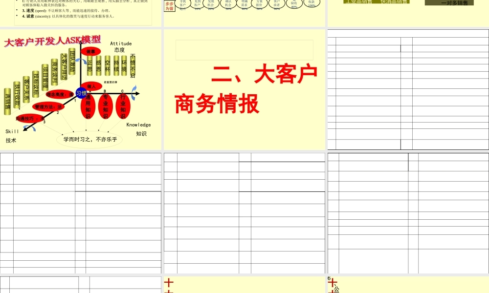 大客户开发策略教材