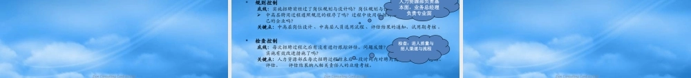 基于价值链管理的控制力实施方案