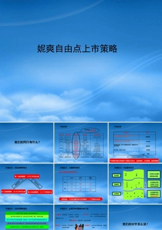妮爽自由点上市策略